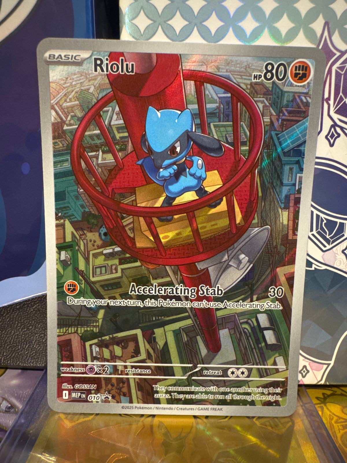 Riolu Holo Promo ME: Mega Evolution Promo 010 NM