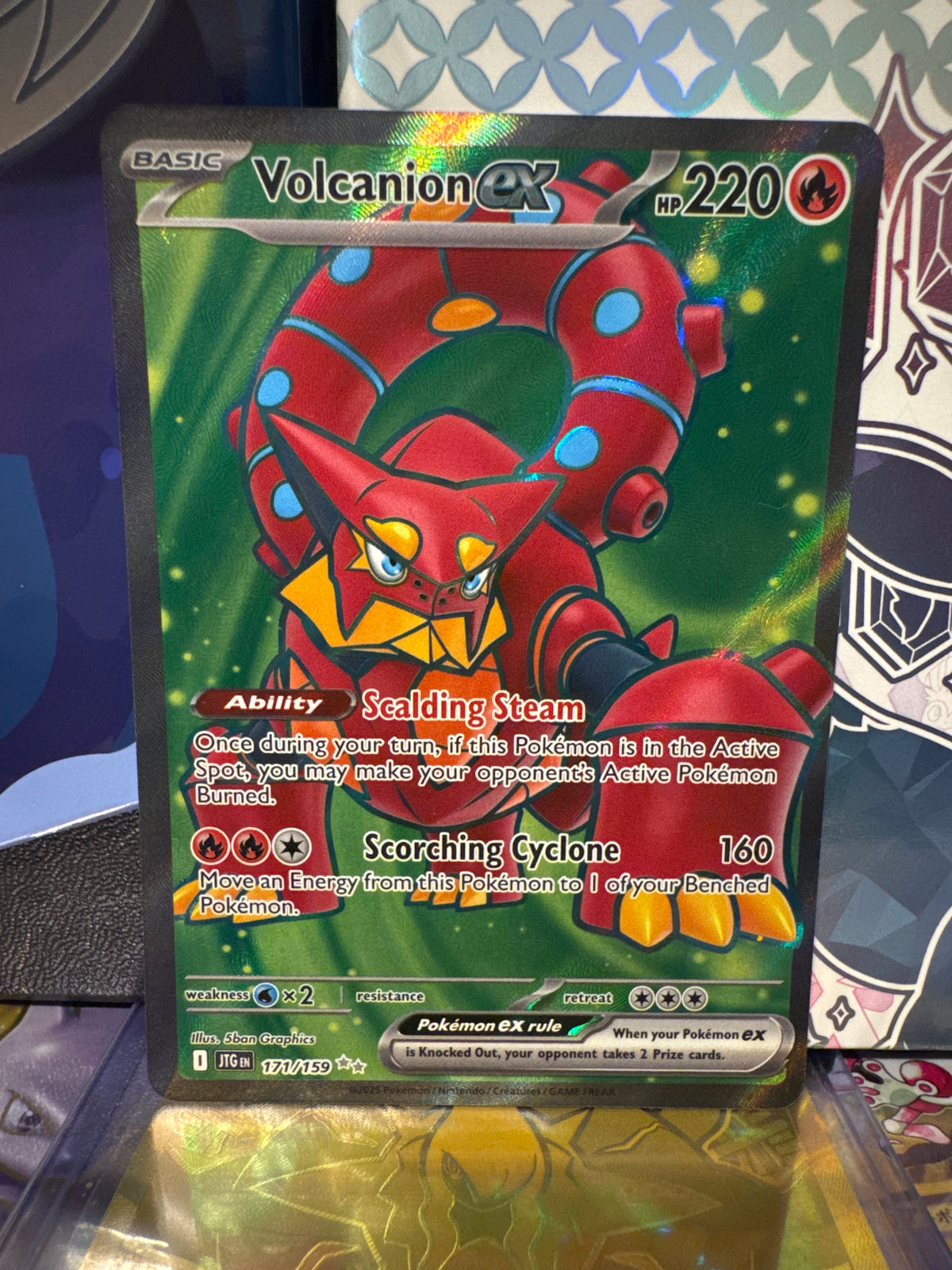 Volcanion ex Holo Ultra Rare SV09: Journey Together 171/159 NM