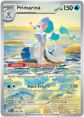 Primarina Holo Illustration Rare ME05: Pitch Black 088/084 NM