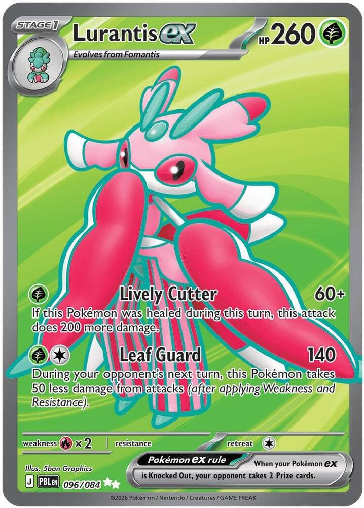 Lurantis ex Holo Ultra Rare ME05: Pitch Black 096/084 NM