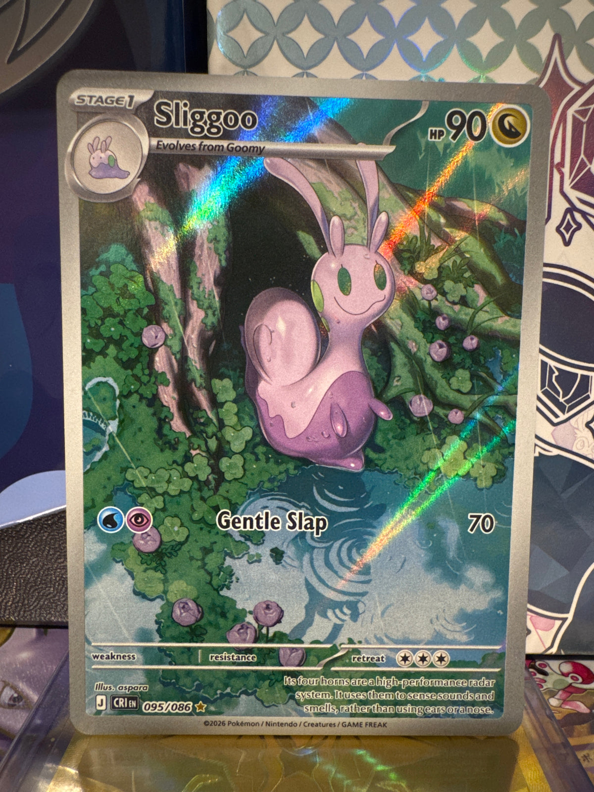 Sliggoo Holo Illustration Rare ME04: Chaos Rising 095/086 NM