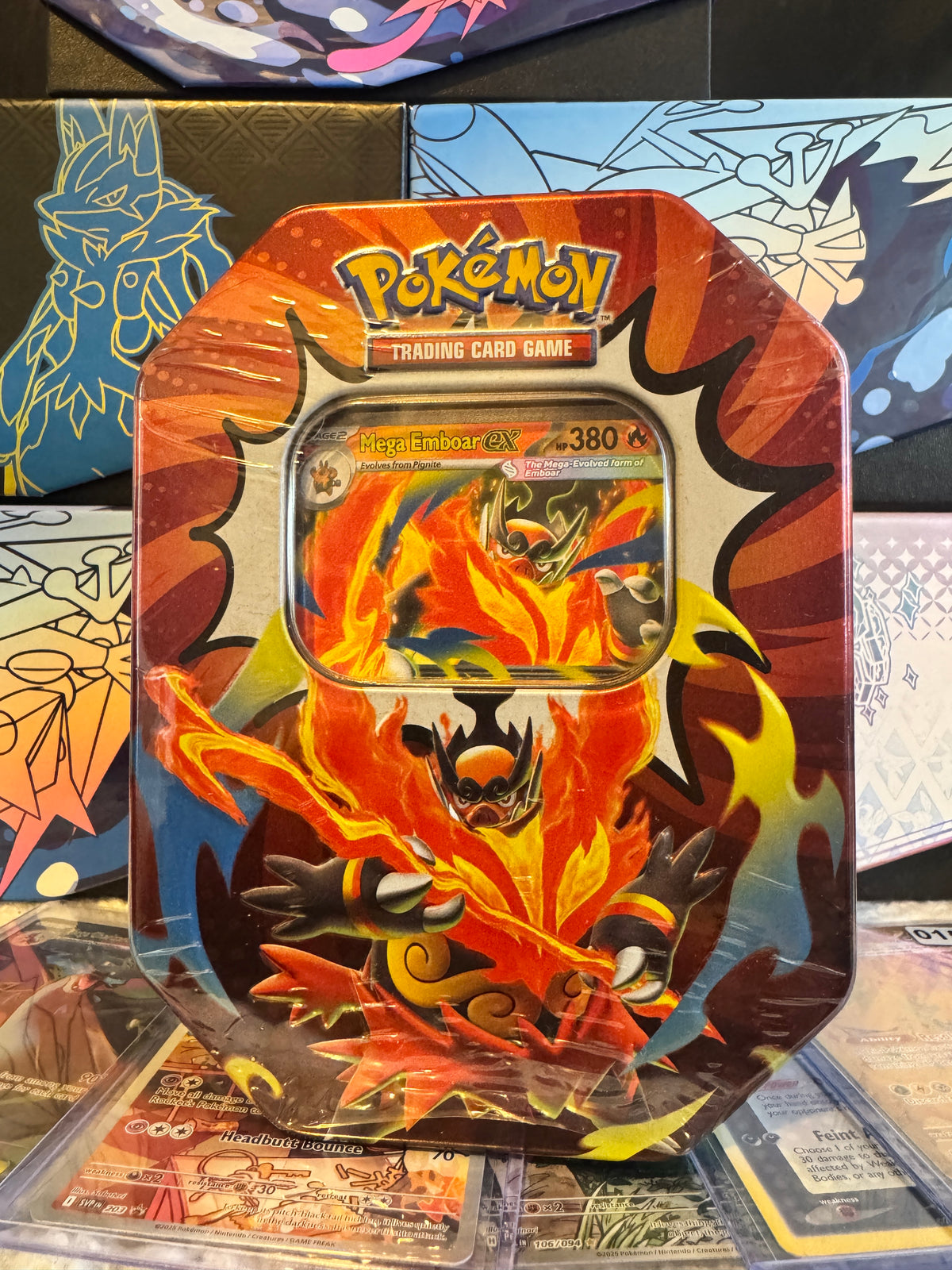 Ascended Heroes Tin [Mega Emboar ex] - ME: Ascended Heroes (ASC)